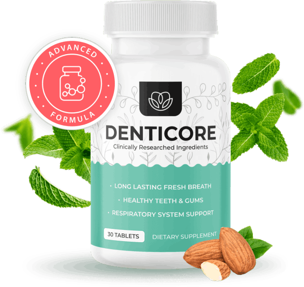 DentiCore supplement bottle